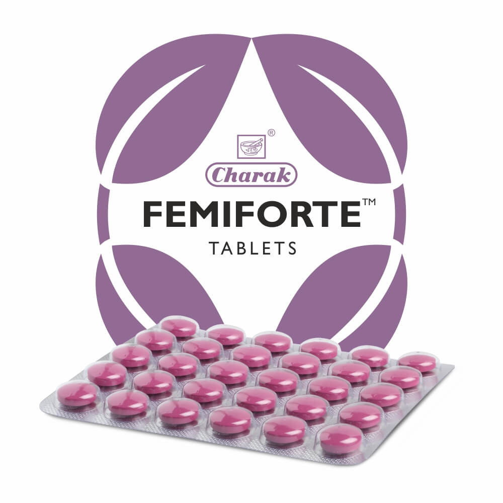 Femiforte Tablets - 30Tablets -  Charak - Medizzo.com