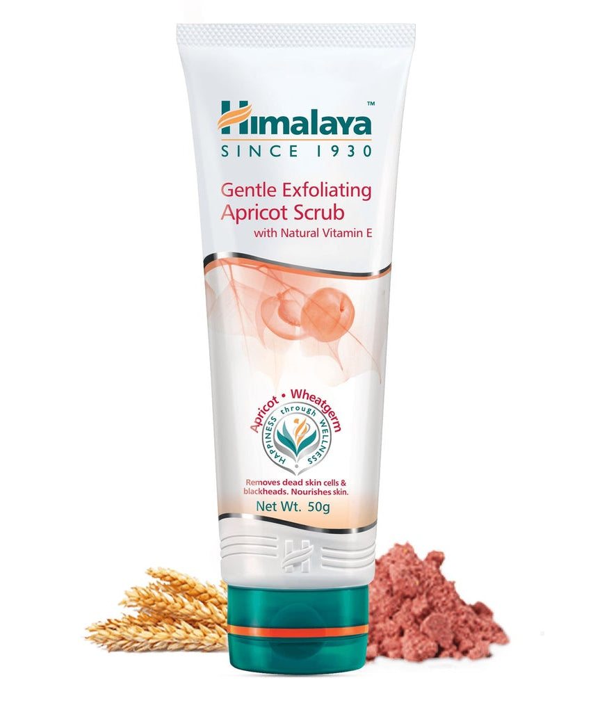 Himalaya gentle exfoliating apricot scrub 50gm -  Himalaya - Medizzo.com