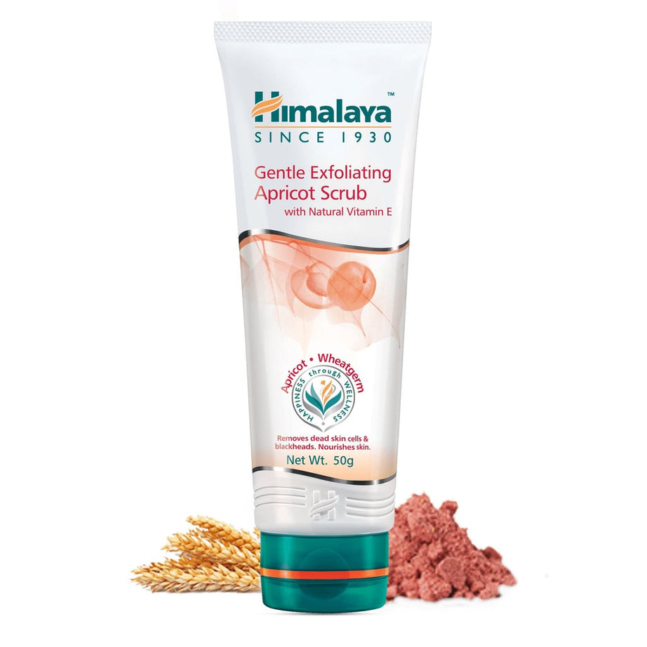 Himalaya gentle exfoliating apricot scrub 50gm -  Himalaya - Medizzo.com
