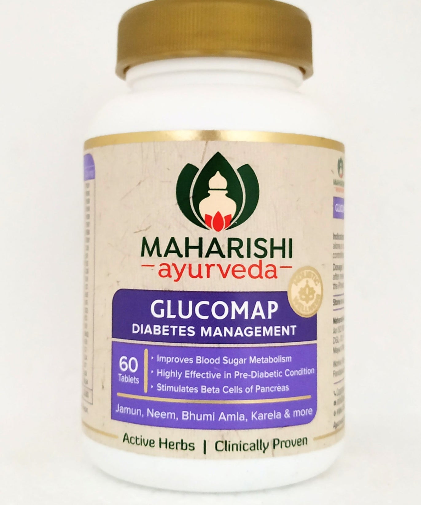 Glucomap tablets - 60tablets -  Maharishi Ayurveda - Medizzo.com