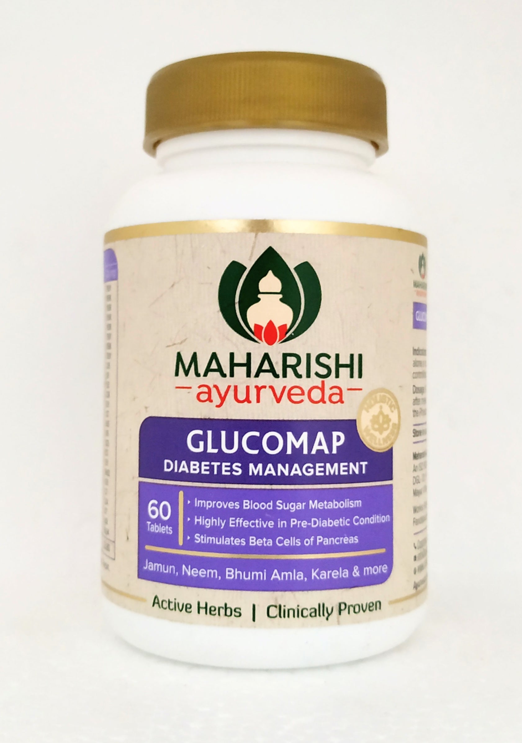 Glucomap tablets - 60tablets -  Maharishi Ayurveda - Medizzo.com