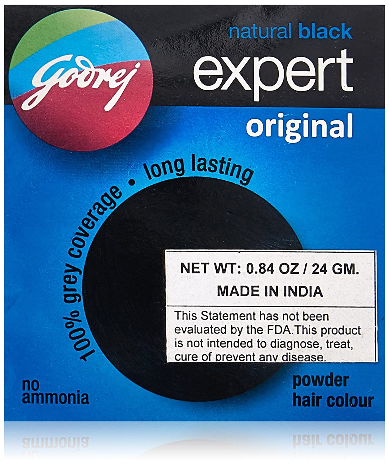 Godrej Expert Original Powder Hair Colour - Natural Black -  Godrej - Medizzo.com