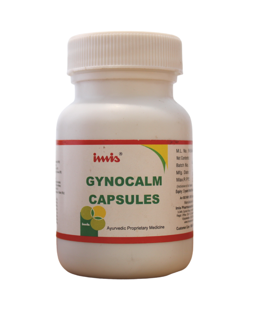 Gynocalm Capsules - 40 Capsules -  Imis Ayurveda - Medizzo.com