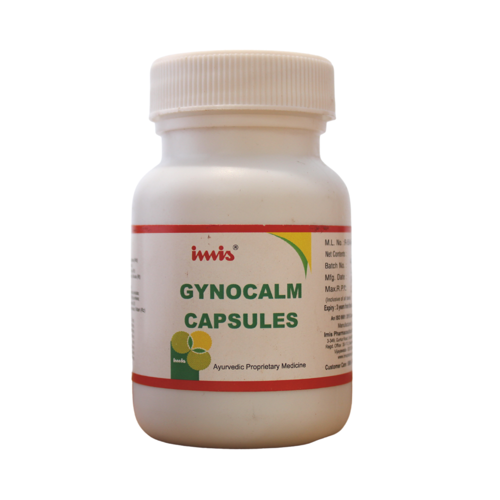 Gynocalm Capsules - 40 Capsules -  Imis Ayurveda - Medizzo.com