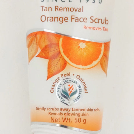 Himalaya tan removal orange face scrub 50gm -  Himalaya - Medizzo.com