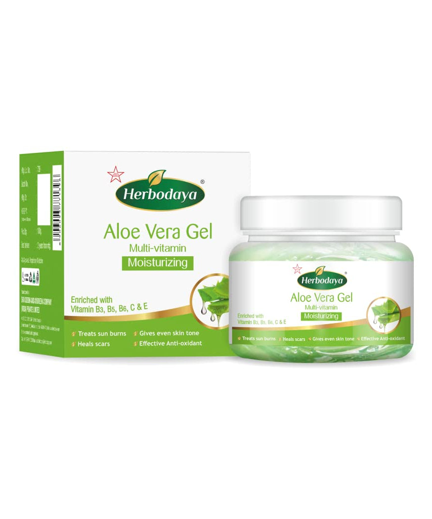 Herbodaya Moisturizing Aloevera Gel 100gm -  Herbodaya - Medizzo.com