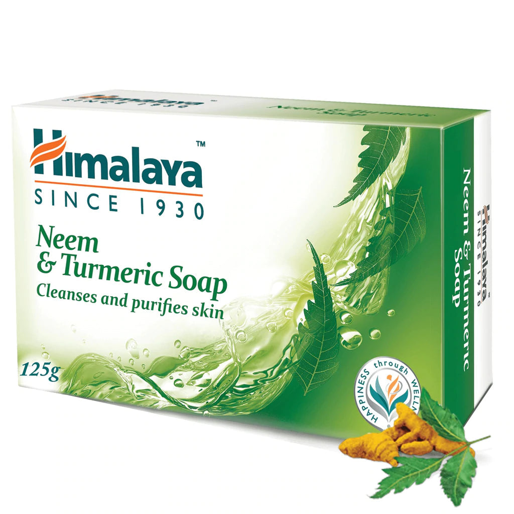 Himalaya Neem and Turmeric Soap 125gm -  Himalaya - Medizzo.com