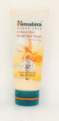 Himalaya natural glow kesar facewash 50ml -  Himalaya - Medizzo.com