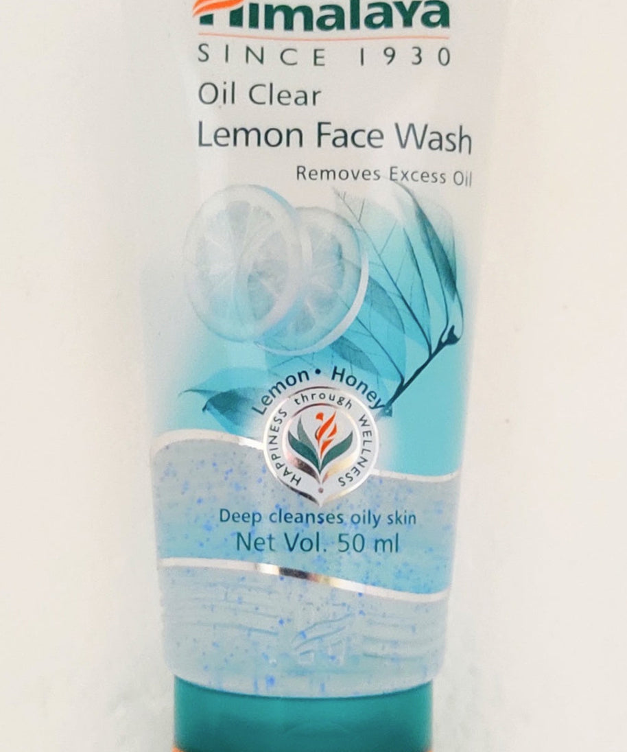 Himalaya oil clear lemon facewash 50ml -  Himalaya - Medizzo.com
