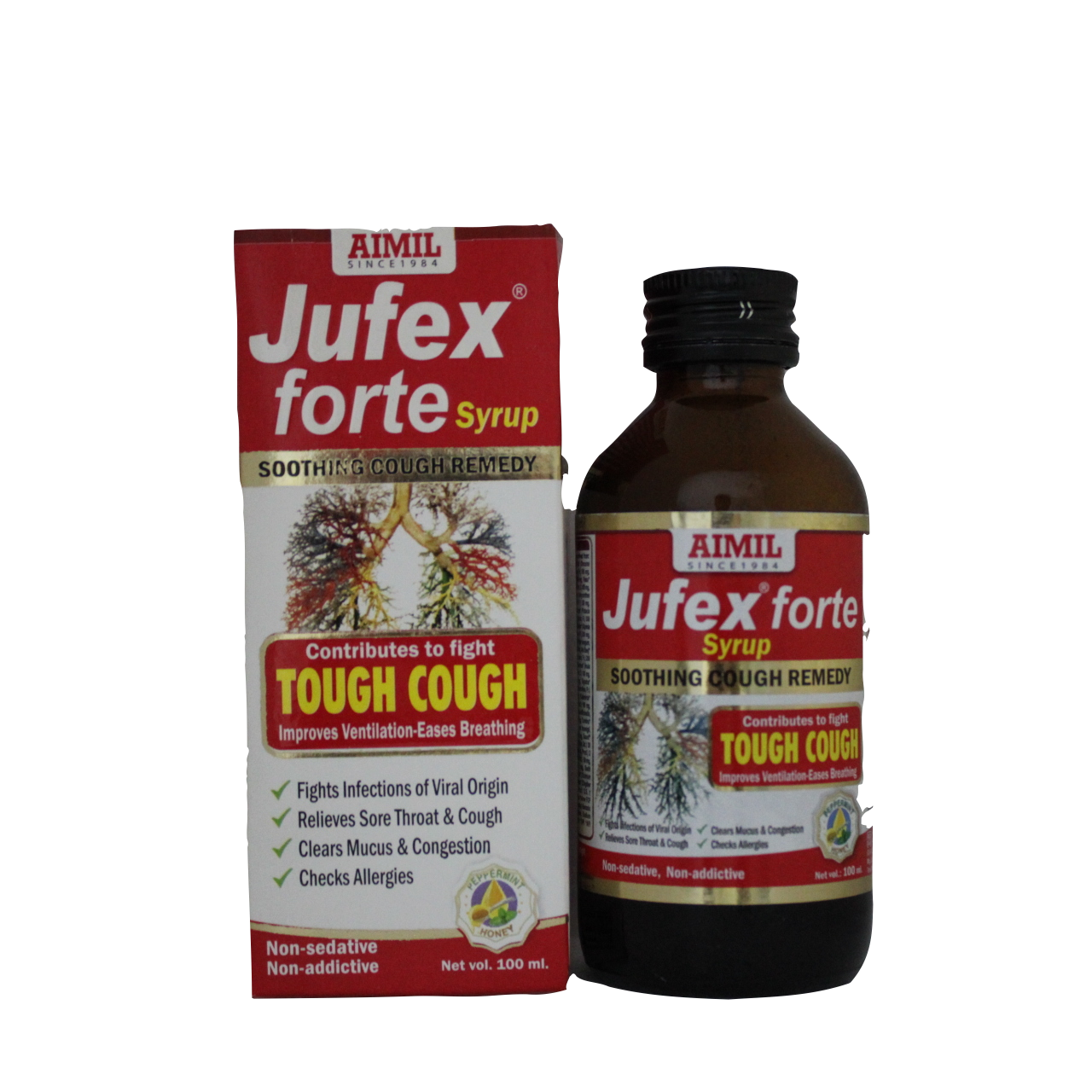 Aimil Jufex Forte Syrup 100ml -  Aimil - Medizzo.com