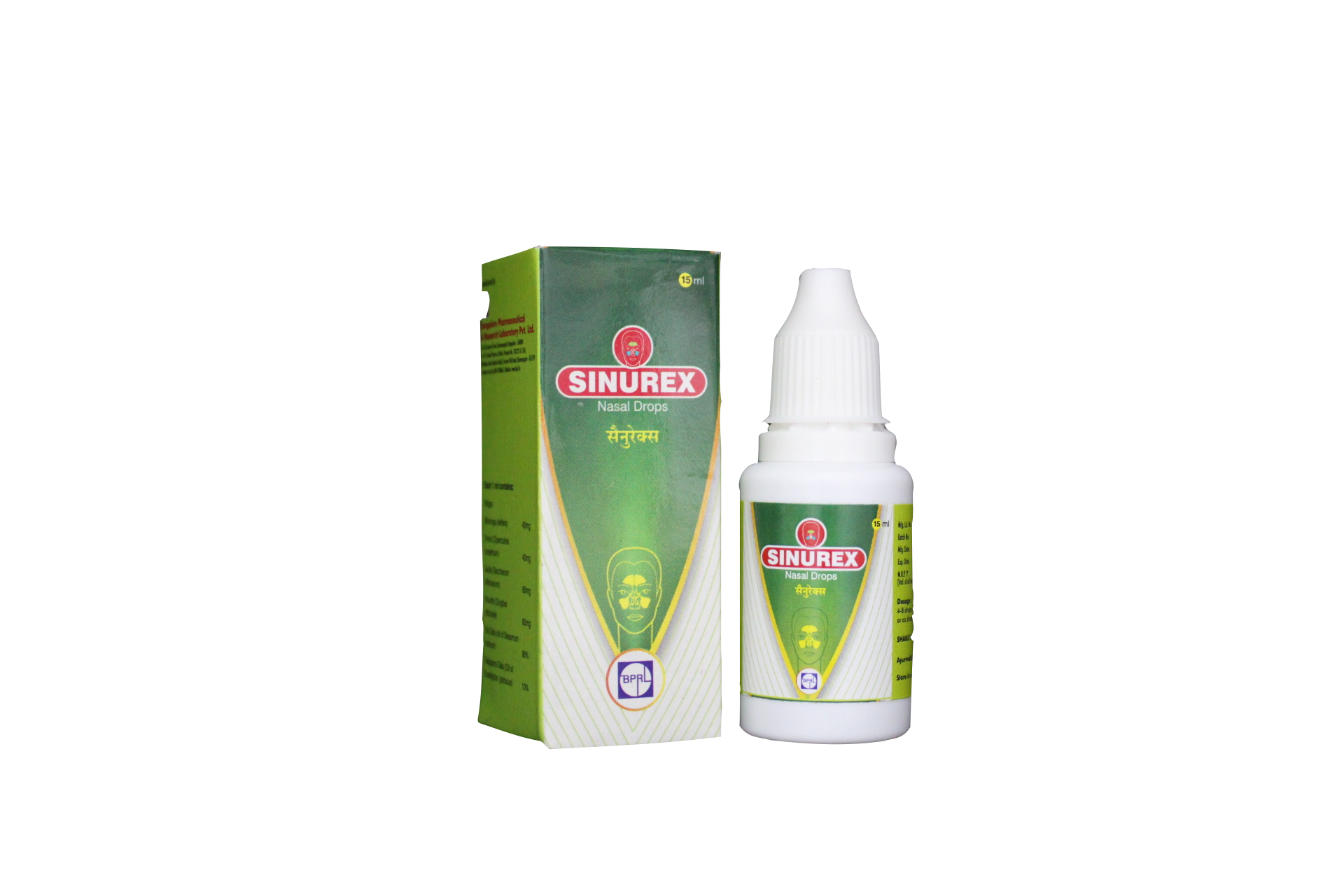 Sinurex nasal drops 15ml -  Sagar - Medizzo.com