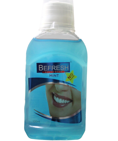 Befresh mint mouthwash 100ml -  Sagar - Medizzo.com
