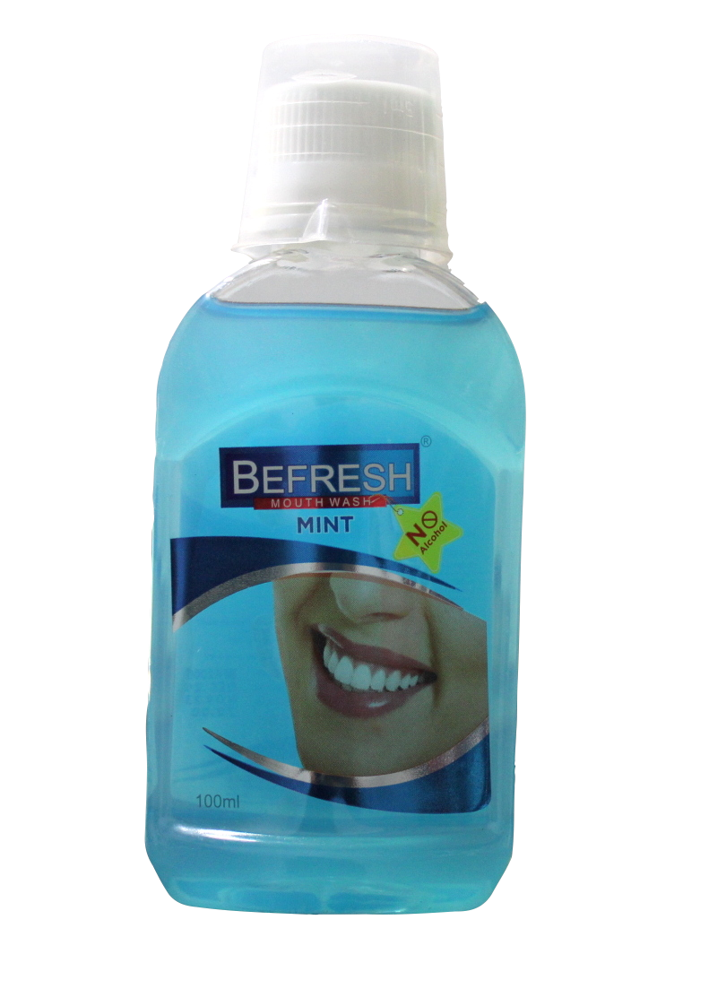 Befresh mint mouthwash 100ml -  Sagar - Medizzo.com