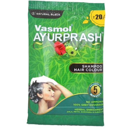 Vasmol Ayurprash Shampoo hair colour -  Vasmol - Medizzo.com