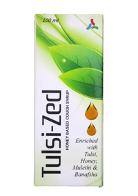 Tulsi-Zed cough syrup 100ml -  Zota - Medizzo.com