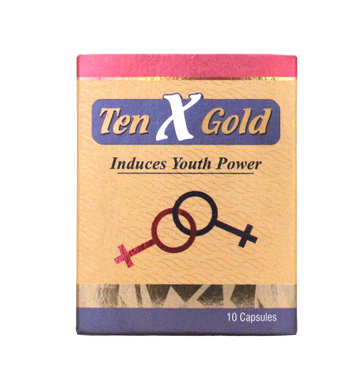 Ten-x gold capsules - 10capsules