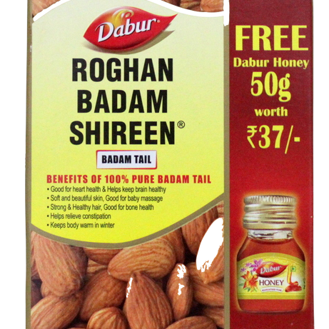 Dabur roghan badam shireen 50ml -  Dabur - Medizzo.com