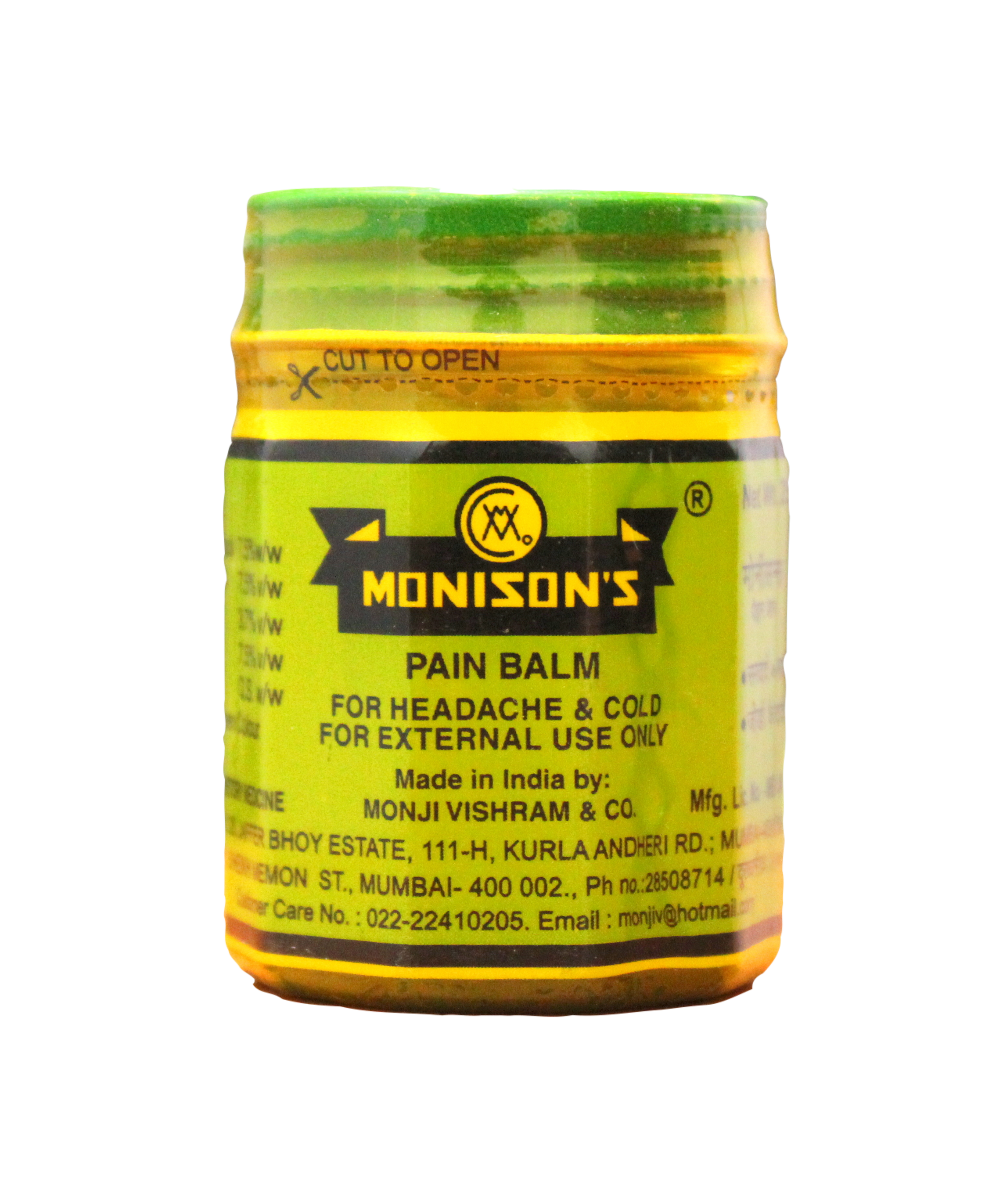 Monison pain balm 45gm -  Monison - Medizzo.com
