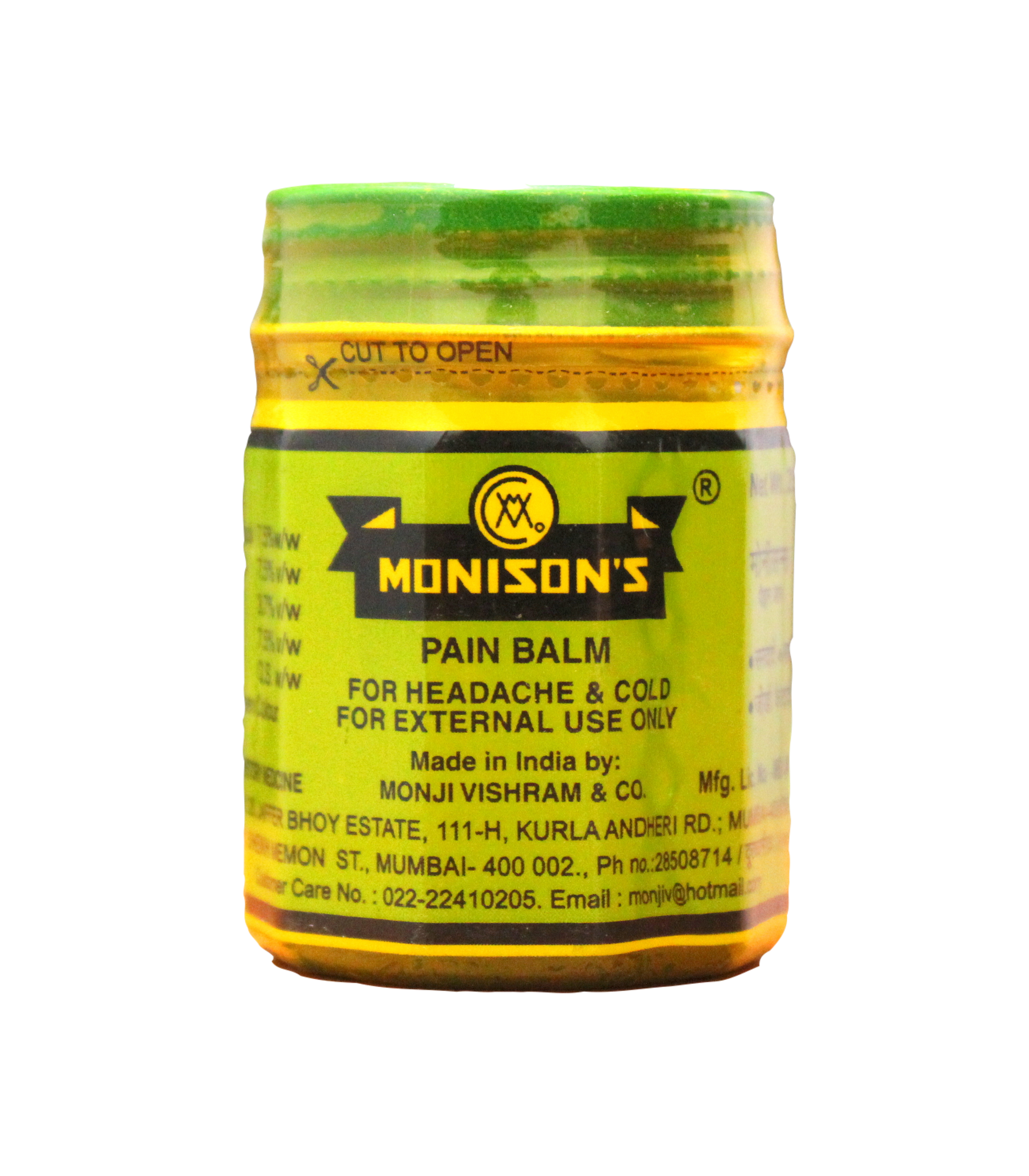 Monison pain balm 45gm -  Monison - Medizzo.com