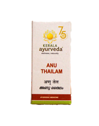 Anu thailam 10ml -  Kerala Ayurveda - Medizzo.com
