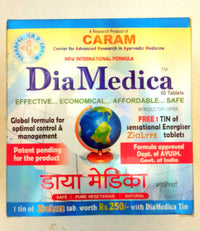 Madhu sanjeevini Dia medica 80Tablets -  Caram - Medizzo.com