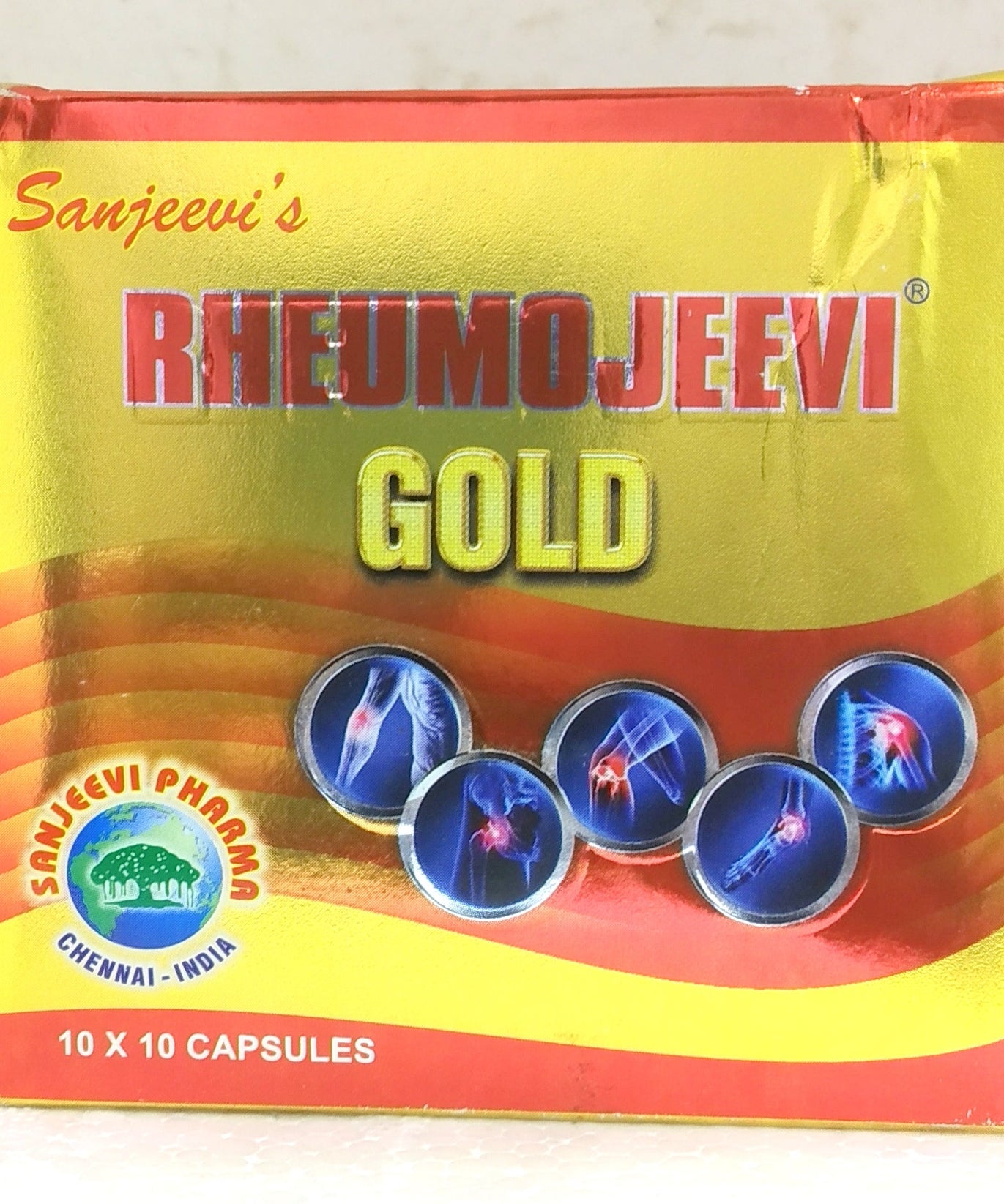 Sanjeevi Rheumojeevi Gold 10Capsules -  Sanjeevi - Medizzo.com