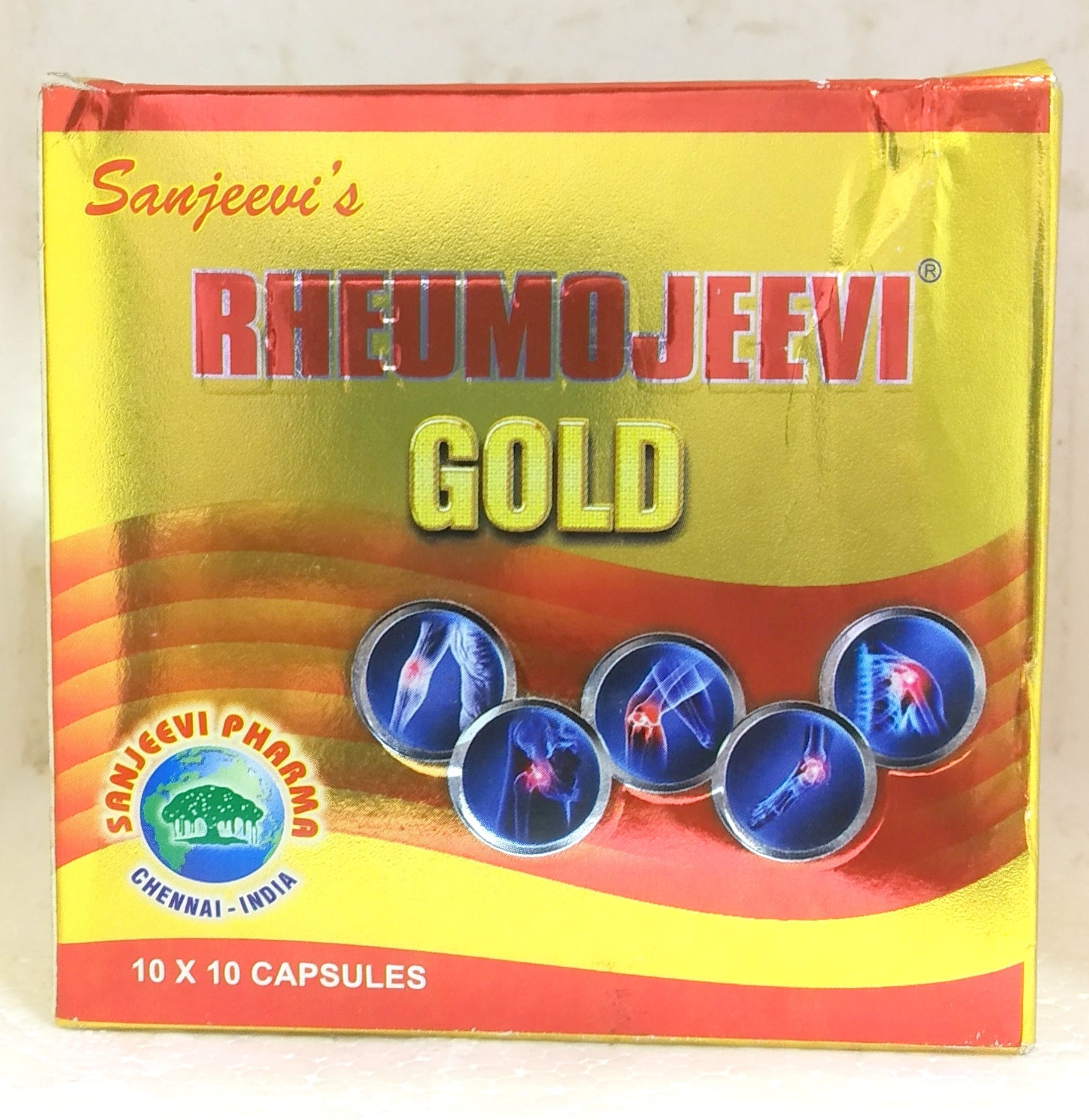 Sanjeevi Rheumojeevi Gold 10Capsules -  Sanjeevi - Medizzo.com