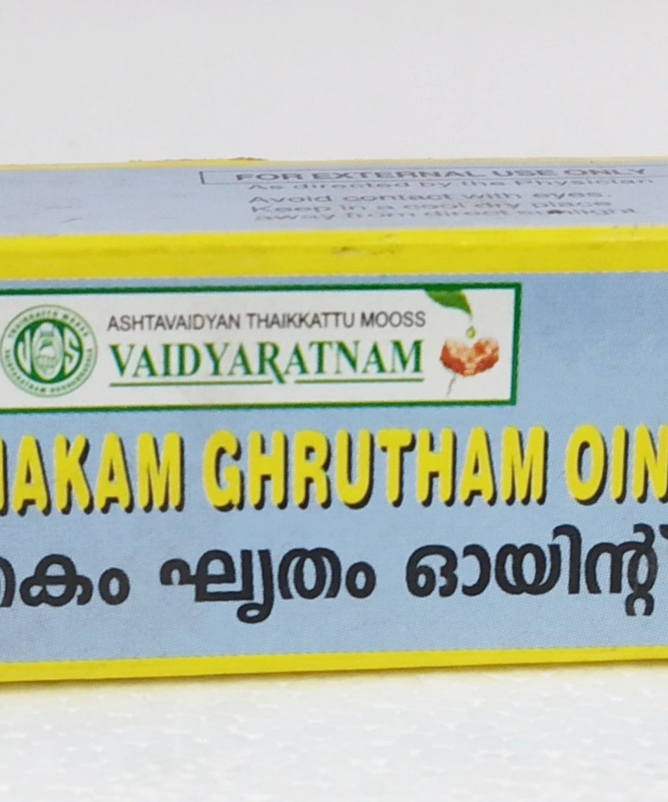 Vaidyaratnam Mahathikthakam Ghrutham Ointment 15g -  Vaidyaratnam - Medizzo.com
