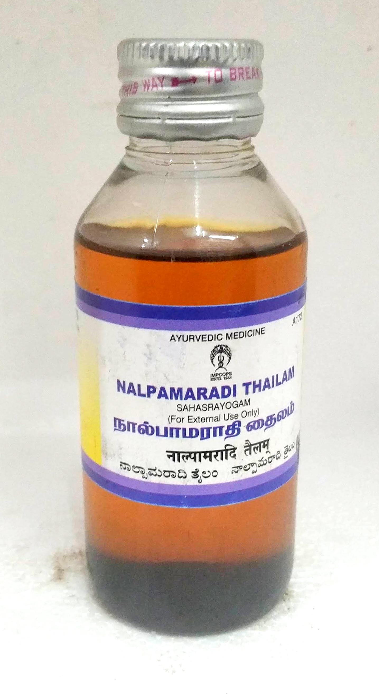 Impcops Nalpamaradi Thailam 100ml -  Impcops - Medizzo.com