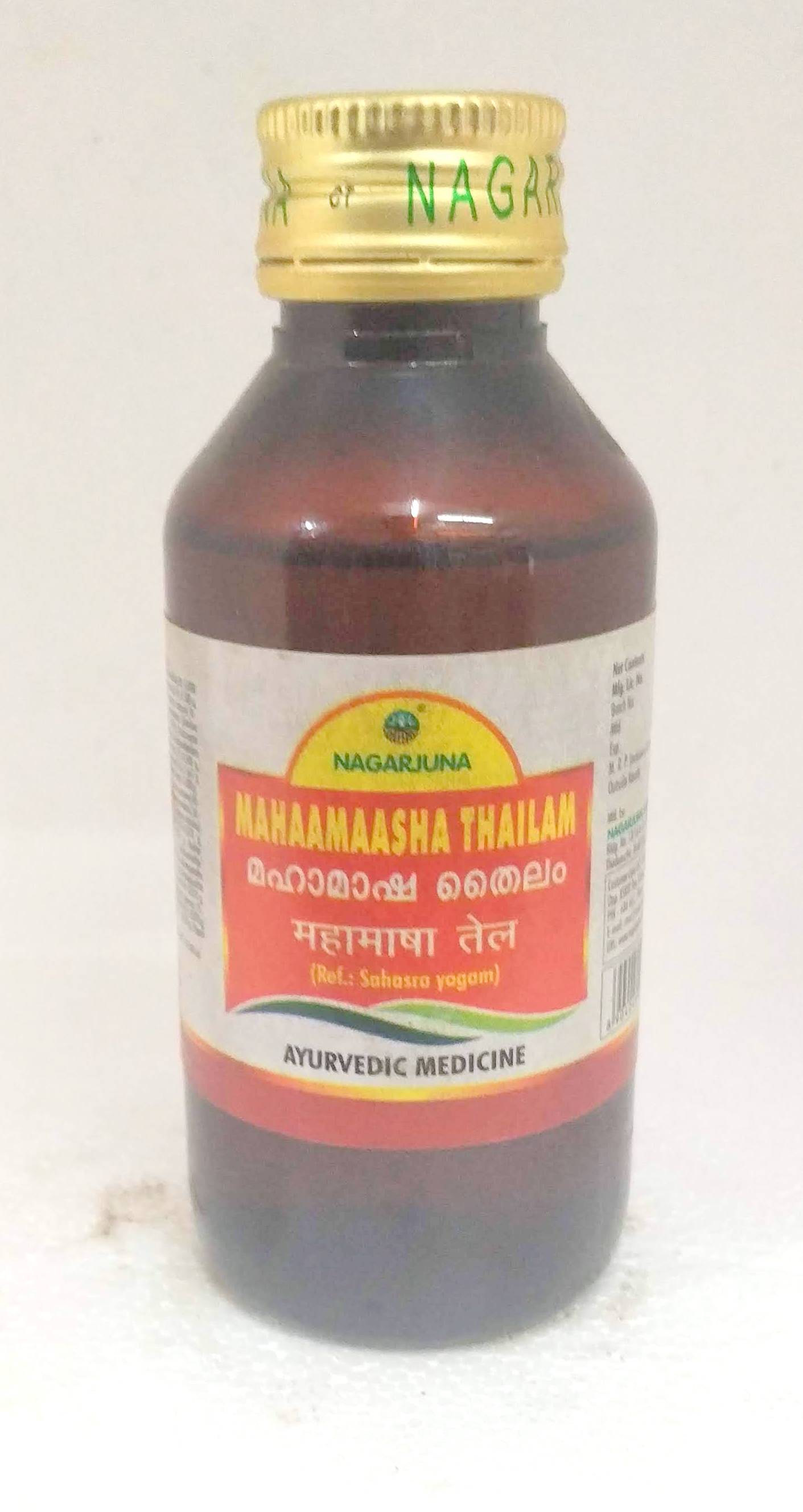 Nagarjuna Mahamasha Thailam 100ml -  Nagarjuna - Medizzo.com