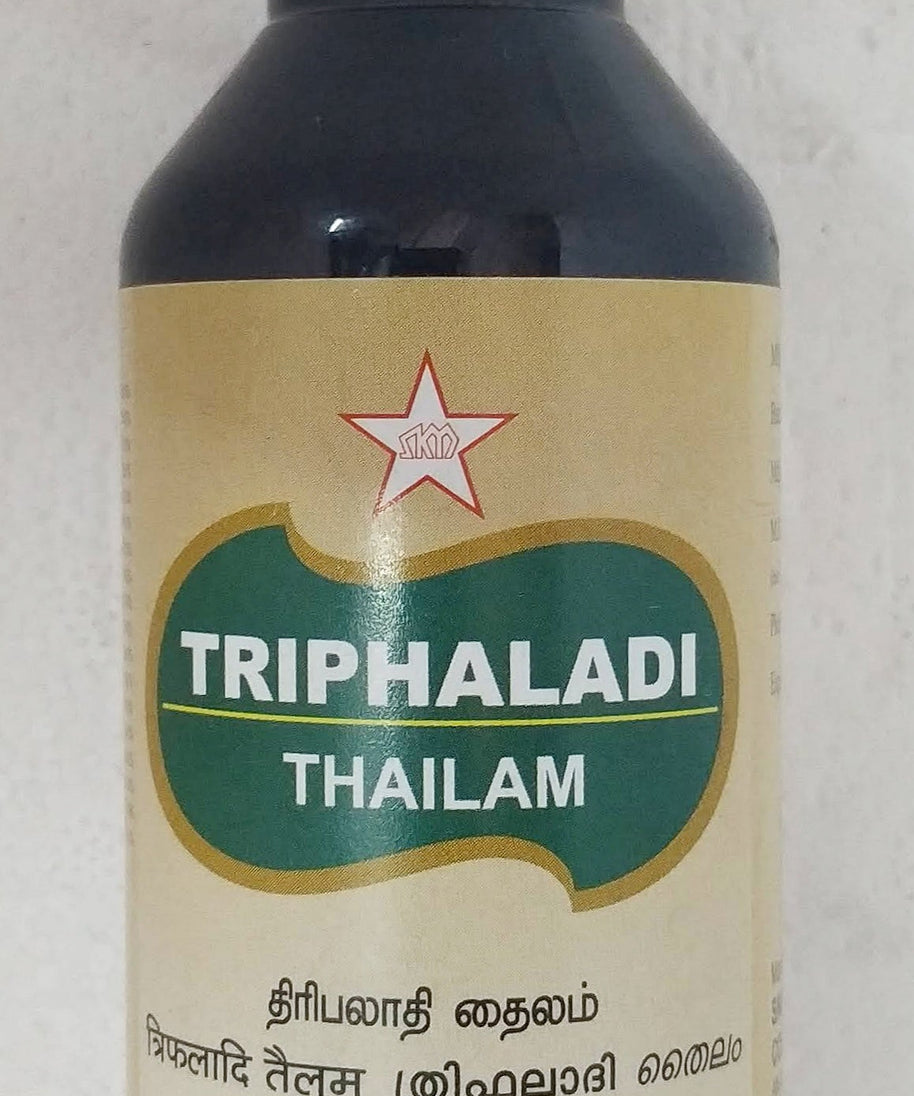 SKM Triphaladi Thailam 100ml -  SKM - Medizzo.com