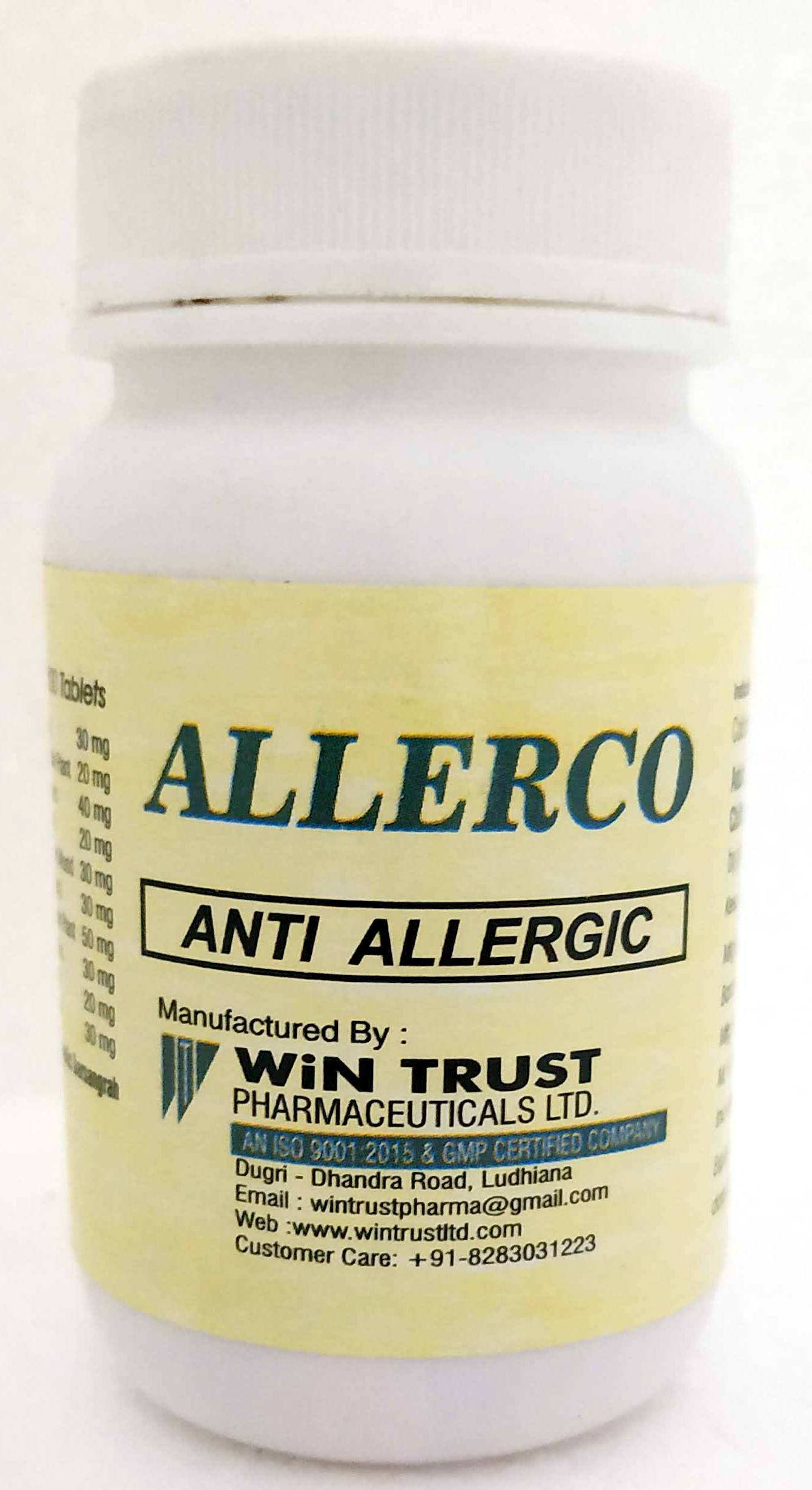 Wintrust Allerco Tablets 100Tablets -  Wintrust - Medizzo.com