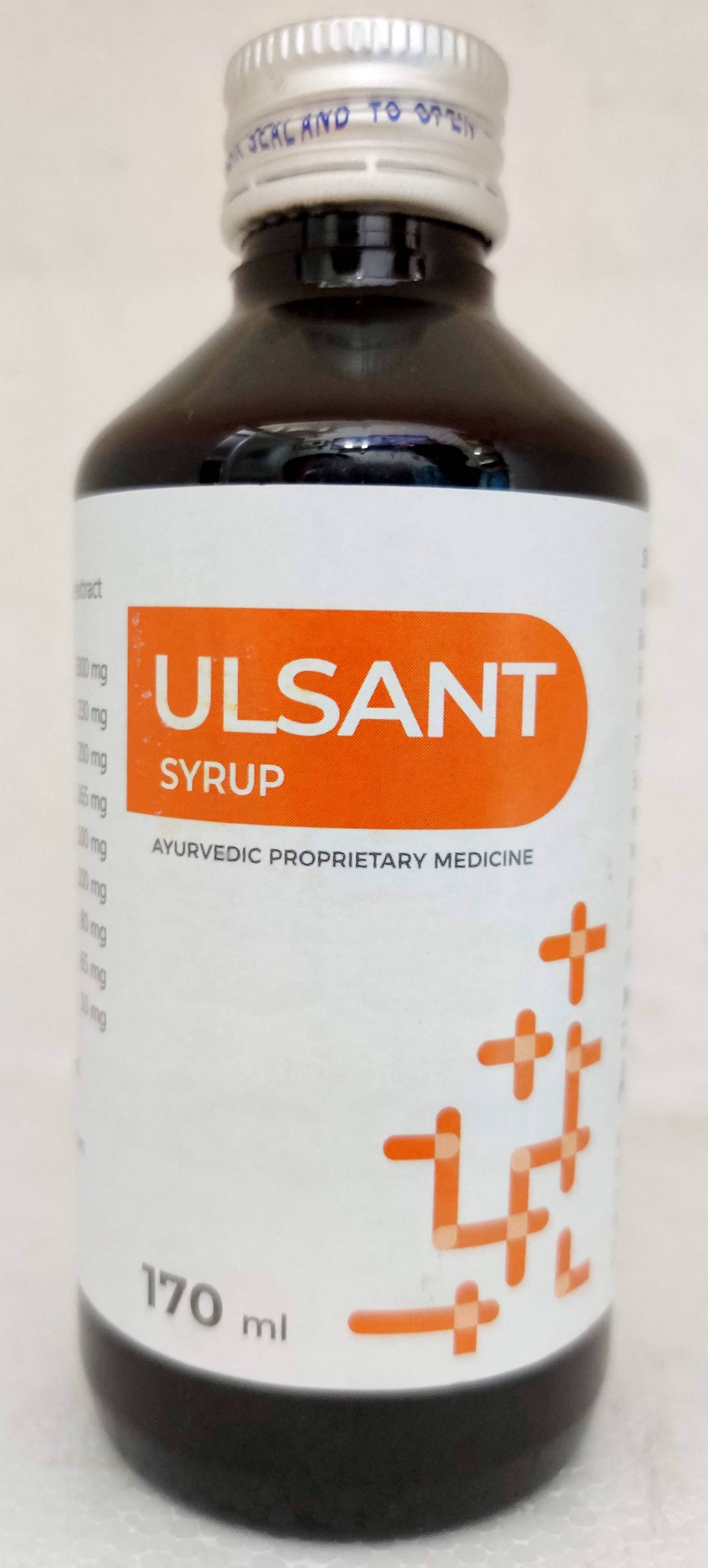 Ulsant Syrup 170ml -  Ayurchem - Medizzo.com