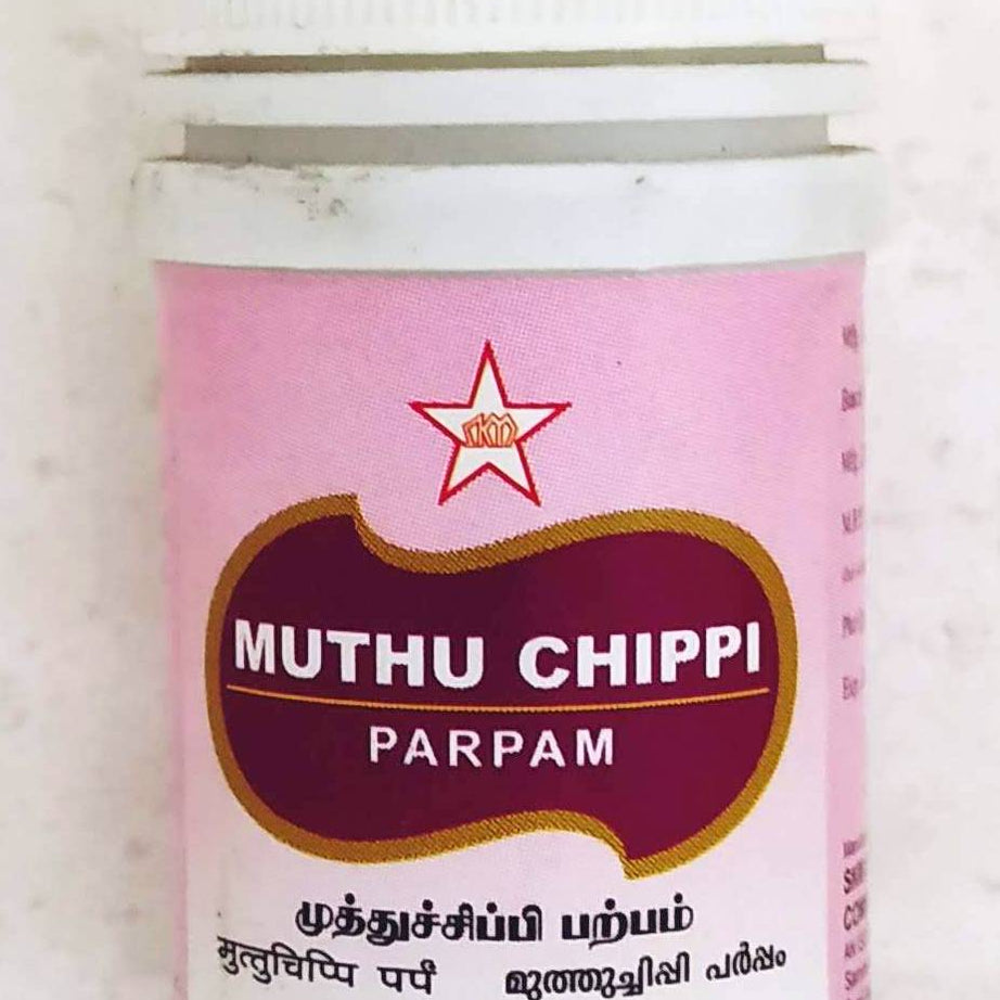 Muthuchippi Parpam 10gm -  SKM - Medizzo.com