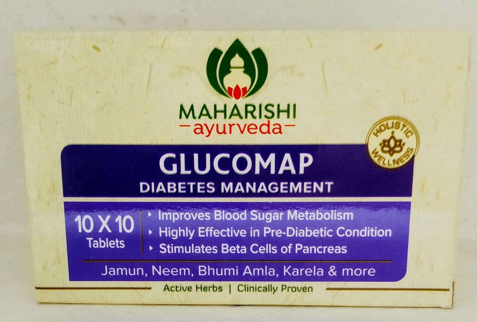 Maharishi Glucomap 10 Tablets -  Maharishi Ayurveda - Medizzo.com