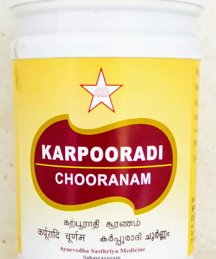 Karpooradi Chooranam 50gm -  SKM - Medizzo.com