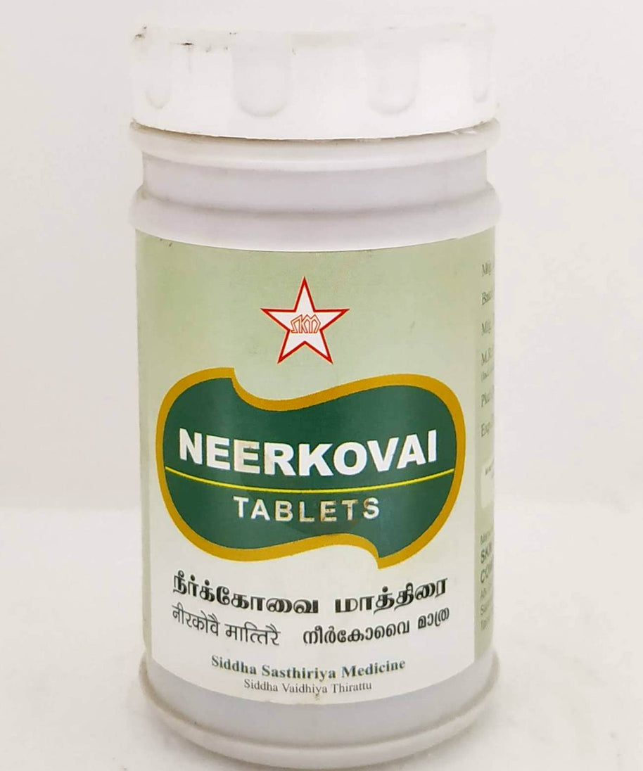 Neerkovai Tablets - 100Tablets -  SKM - Medizzo.com