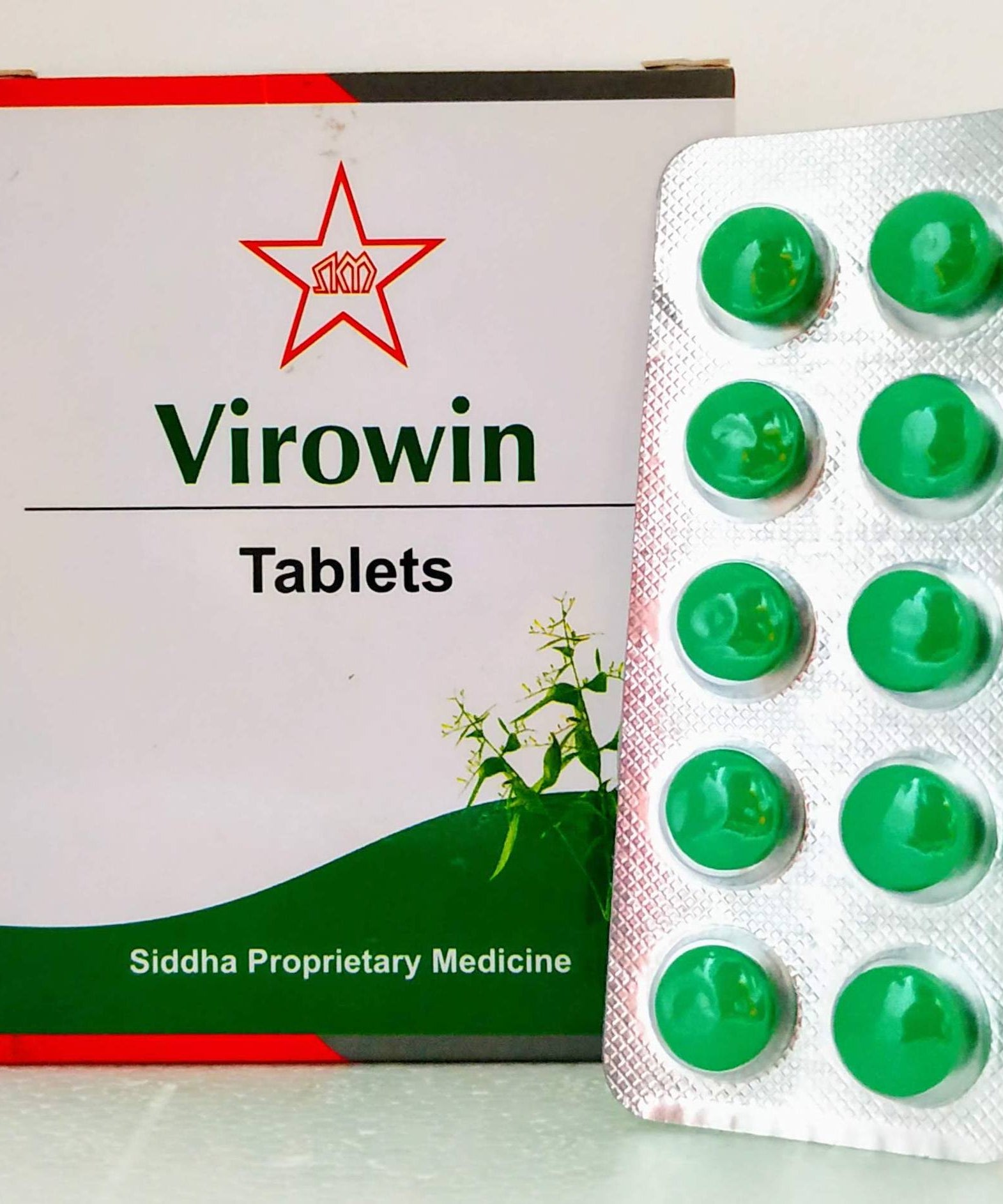 Virowin Tablets - 10Tablets -  SKM - Medizzo.com