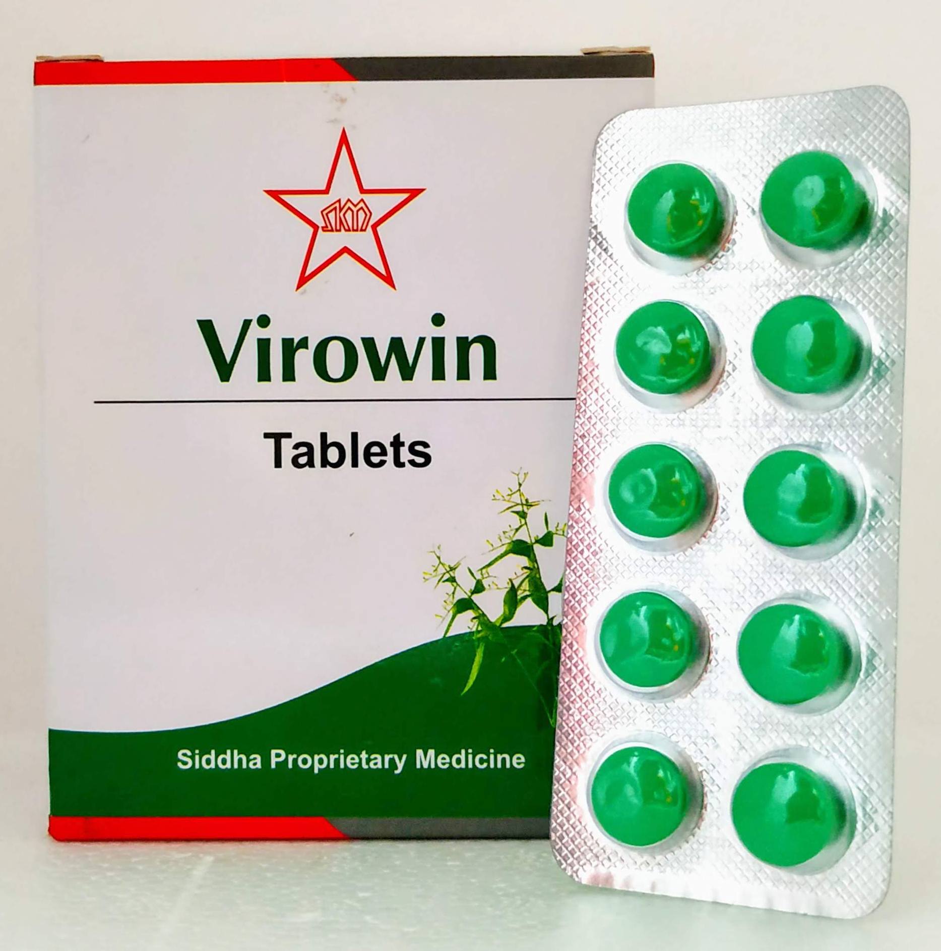 Virowin Tablets - 10Tablets -  SKM - Medizzo.com