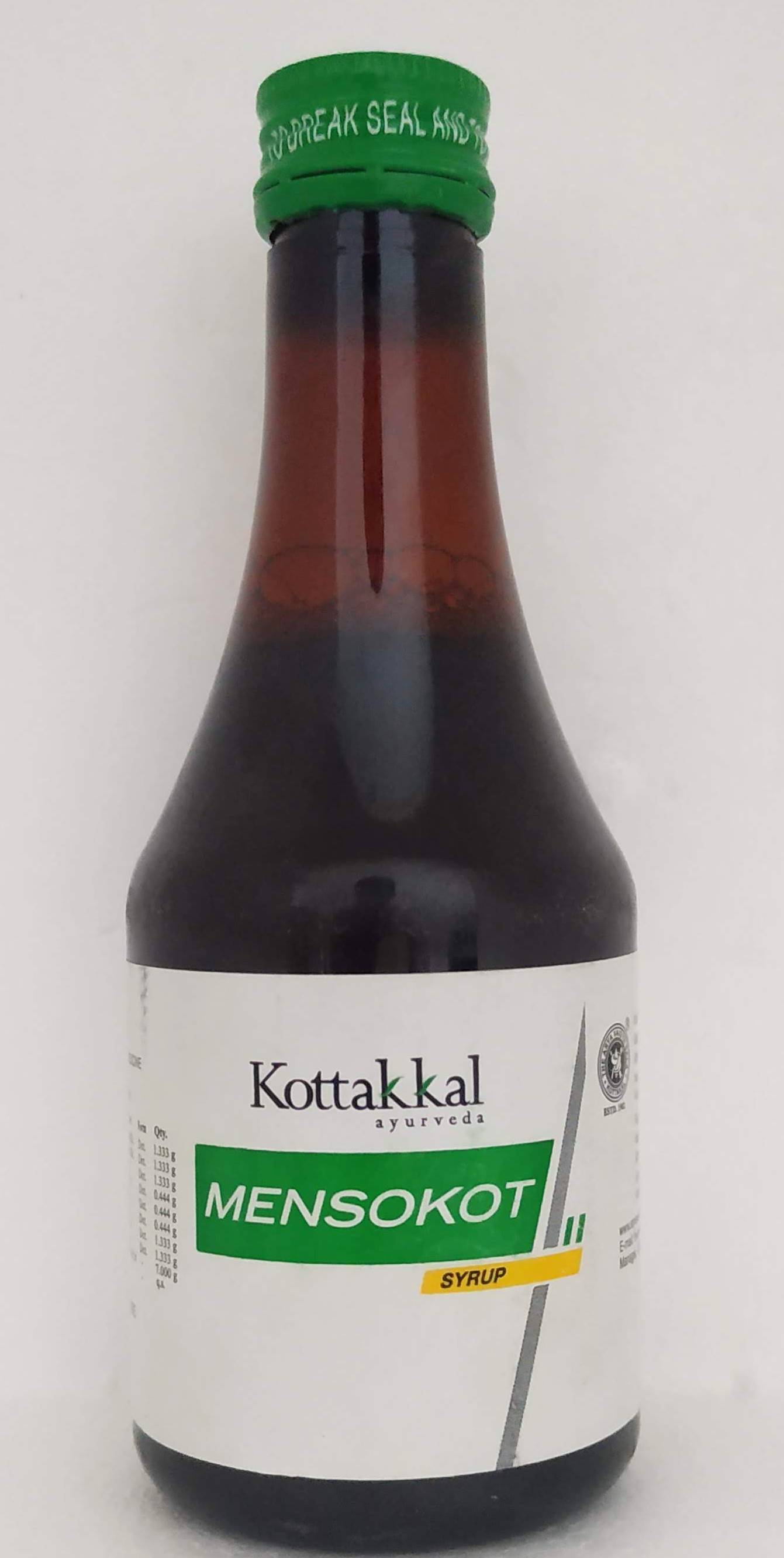 Mensokot Syrup 200ml -  Kottakkal - Medizzo.com