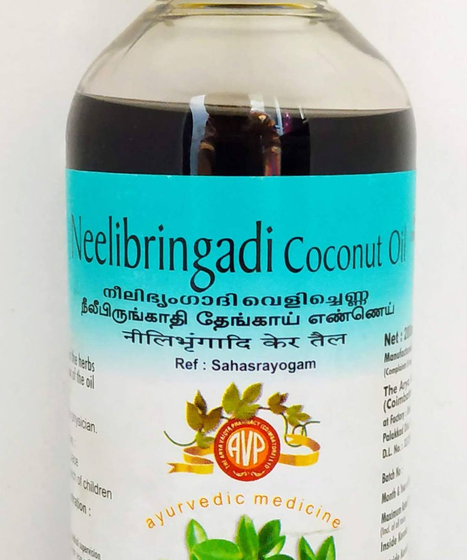 Neelibringadhi Coconut Oil 200ml -  AVP - Medizzo.com