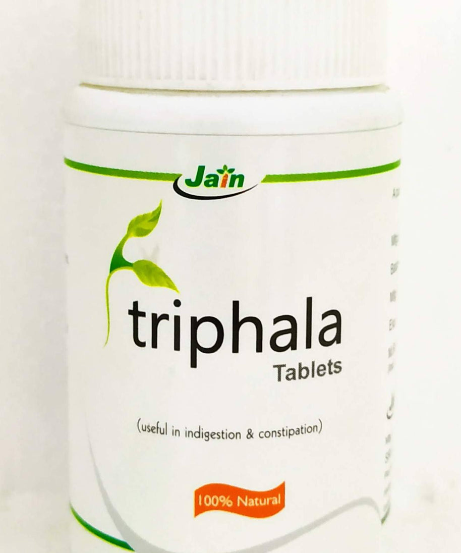 Triphala Tablets - 100Tablets -  Jain - Medizzo.com