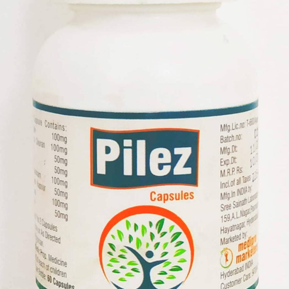 Pilez Capsules - 60Capsules -  Medipro - Medizzo.com