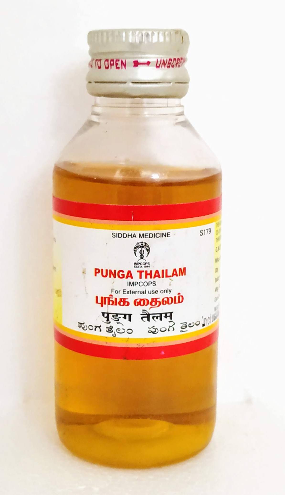 Punga Thailam 100ml -  Impcops - Medizzo.com