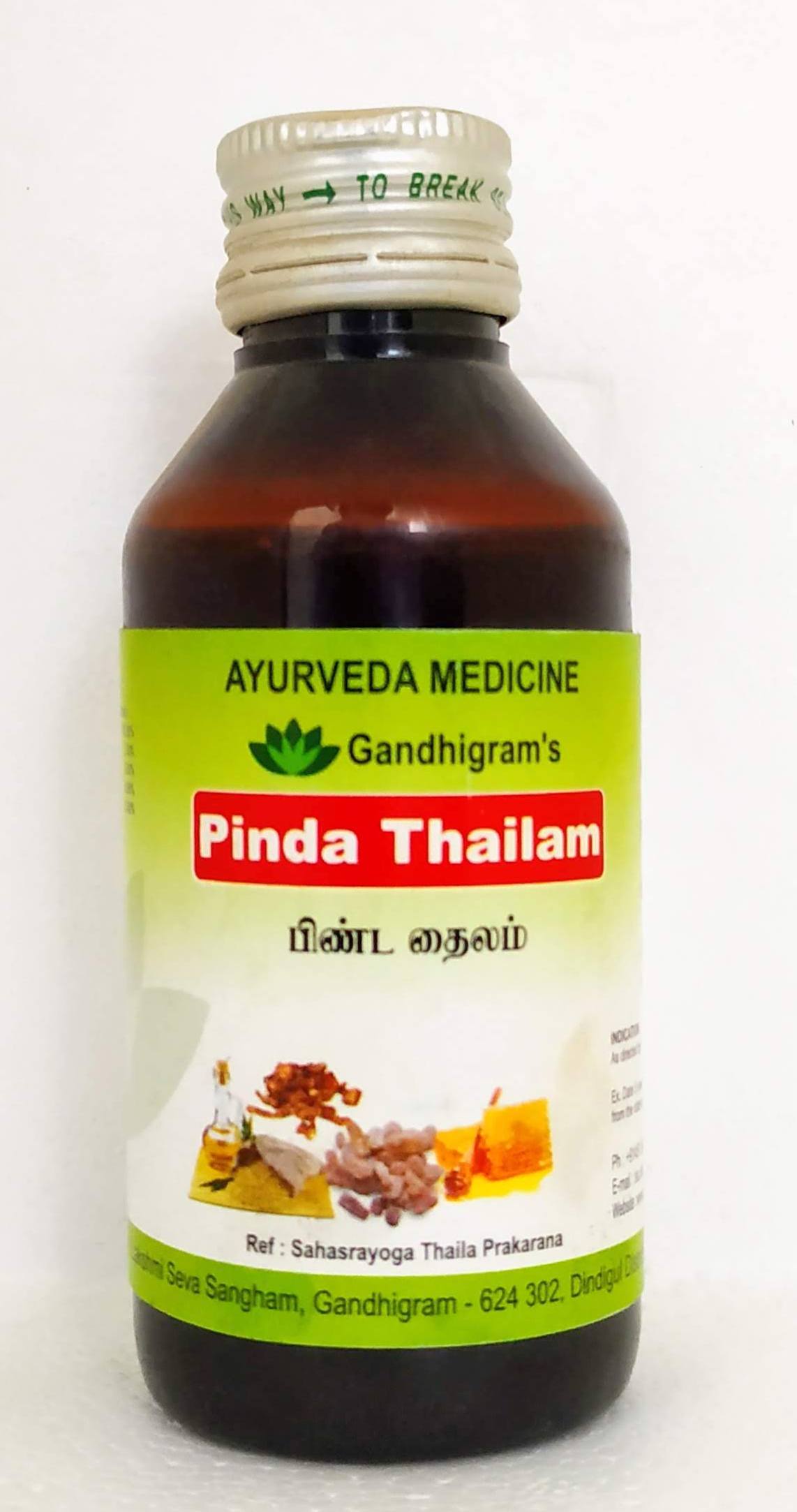 Pinda thailam 100ml -  Lakshmi Seva Sangham - Medizzo.com