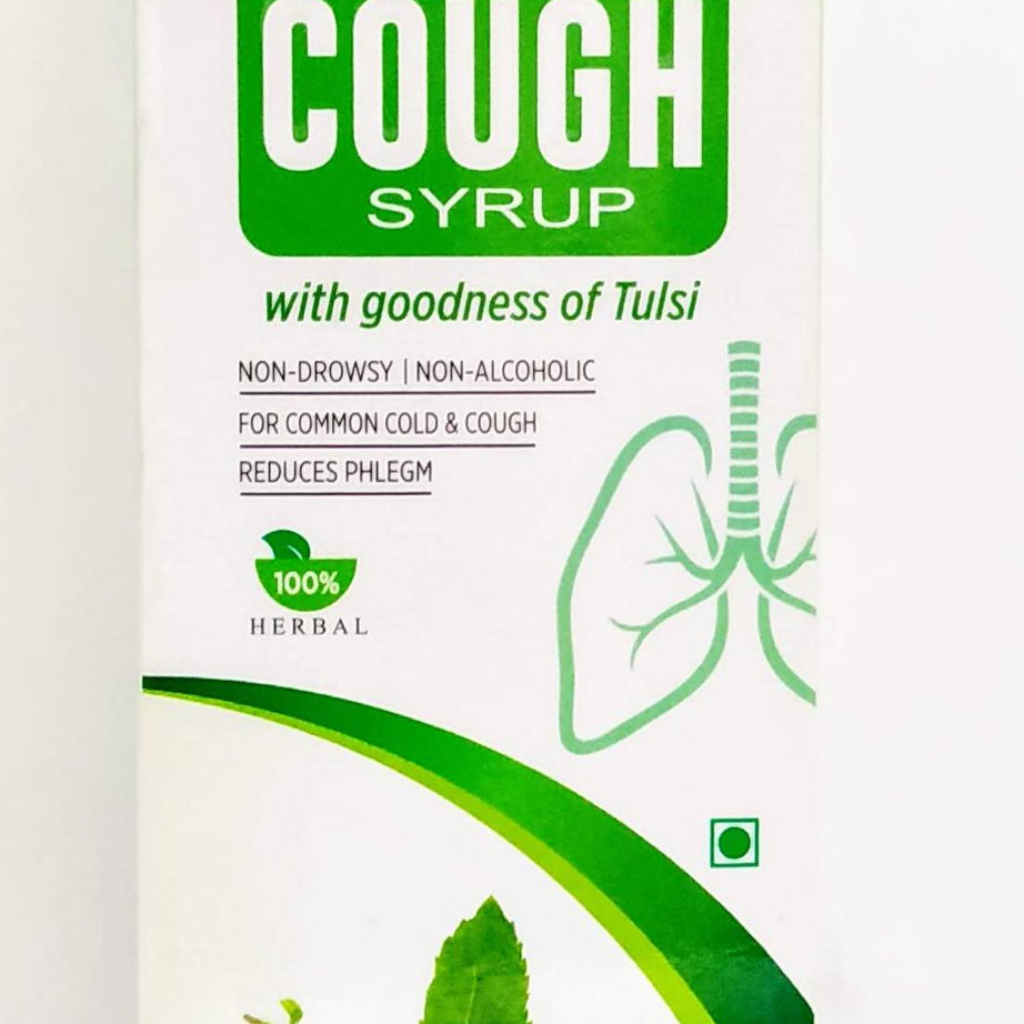 Thulasi Cough Syrup 100ml -  Pankajakasthuri - Medizzo.com
