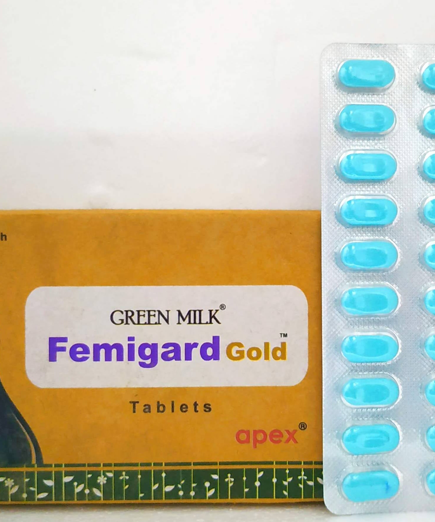 Femigard Gold Tablets - 30Tablets -  Apex Ayurveda - Medizzo.com