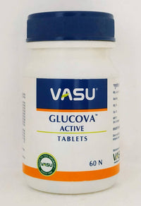 Glucova Active - 60Tablets -  Vasu herbals - Medizzo.com