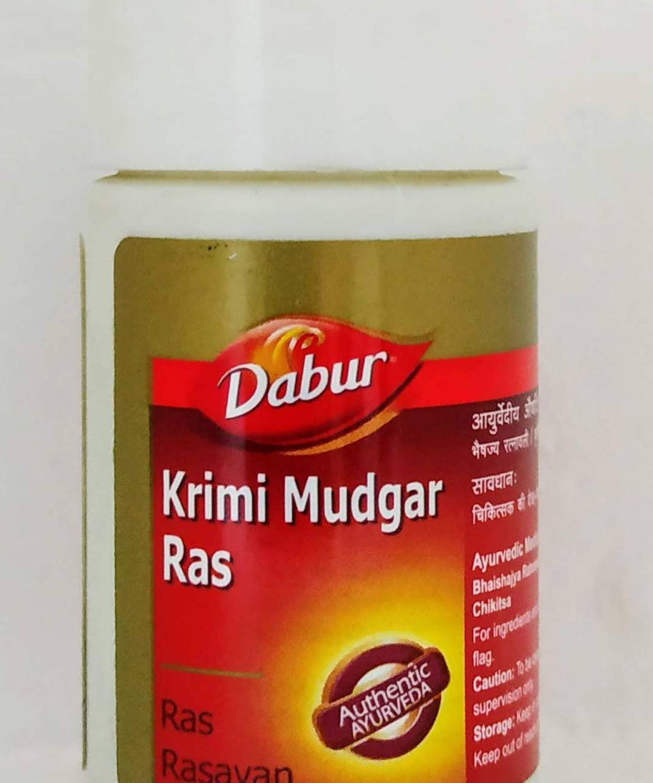 Krimi Mudgar Ras - 40Tablets -  Dabur - Medizzo.com