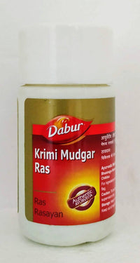 Krimi Mudgar Ras - 40Tablets -  Dabur - Medizzo.com